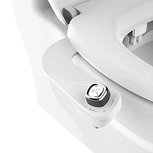 Bio Bidet SlimEdge non-electric bidet attachment with dual nozzles