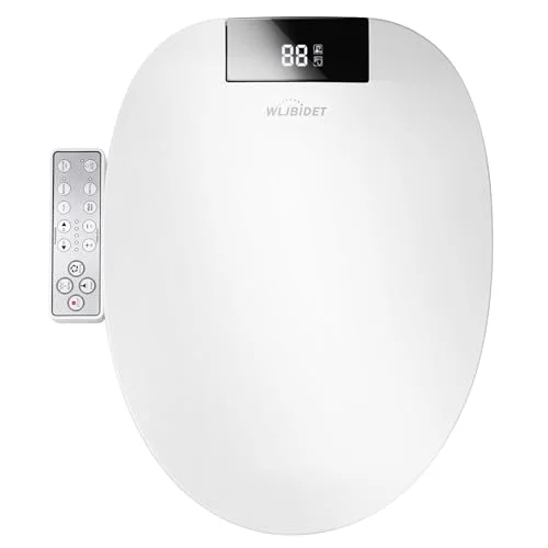WLJBIDET Toilet Seat Bidet O7L-1V with side control panel